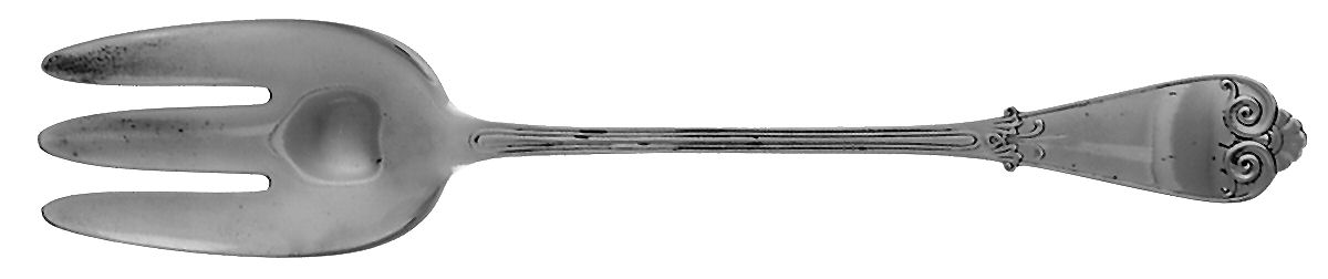 Tiffany (Sterling, 1869) Oversize Solid Salad Servng Fork by Tiffany & CO SILVER-1