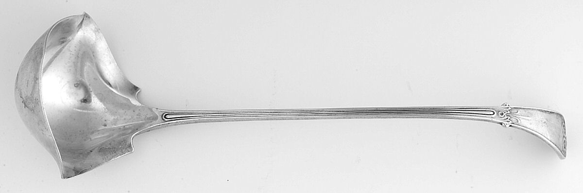 Tiffany (Sterling, 1869) Long Double-Lipped Cream Ladle by Tiffany & CO SILVER-1