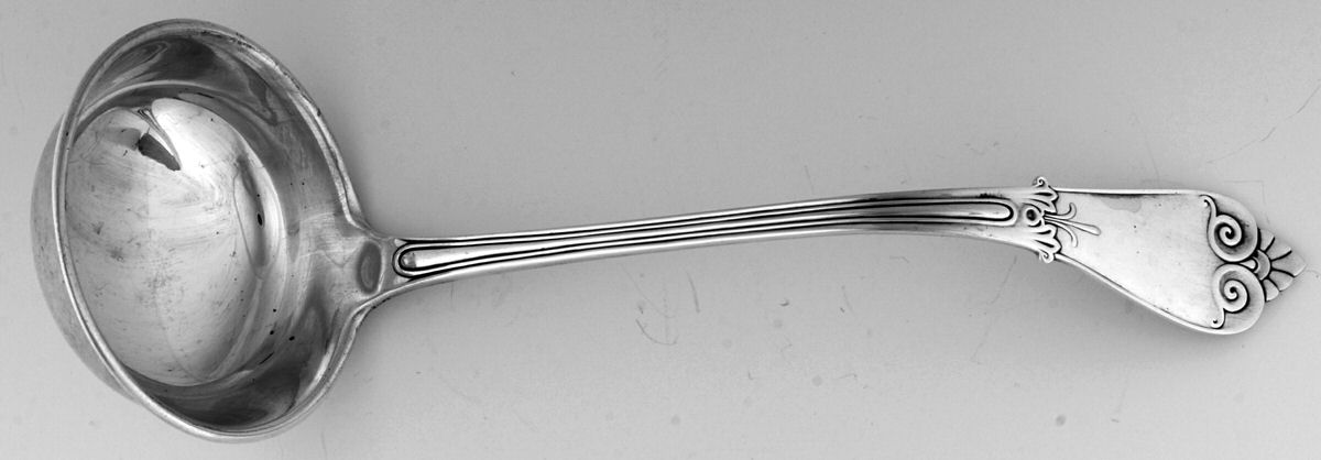 Tiffany (Sterling, 1869) Oyster Ladle Solid Piece by Tiffany & CO SILVER-1