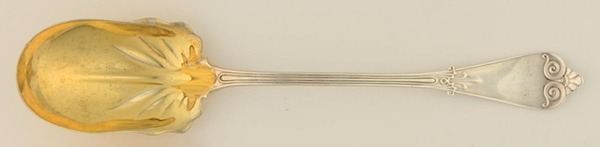 Tiffany (Sterling, 1869) Solid Salad Serving Spoon by Tiffany & CO SILVER-1