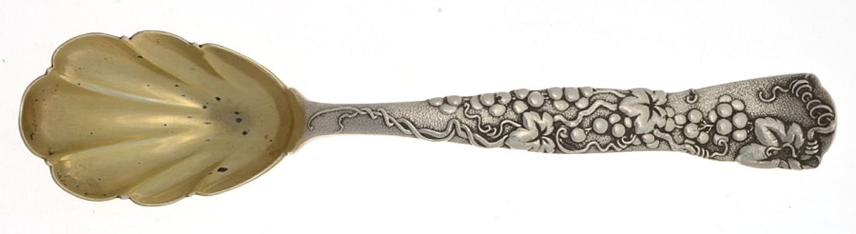Vine-Multi Motif (Sterling, 1872) Small Solid Jelly Server by Tiffany & CO SILVER-1