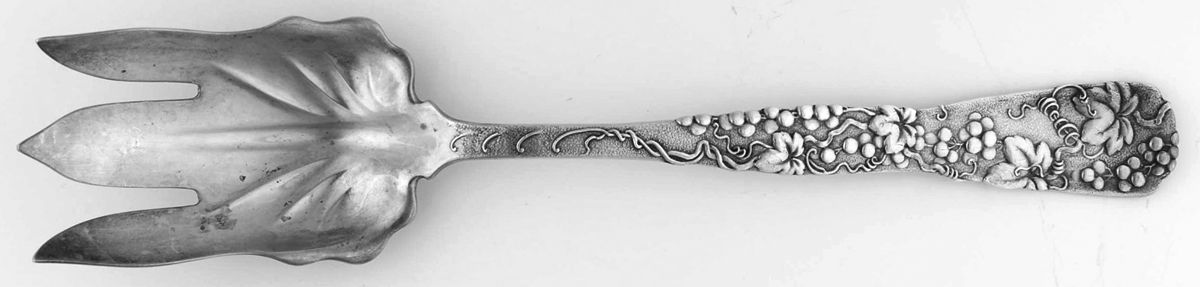 Vine-Multi Motif (Sterling, 1872) Solid Salad Serving Fork by Tiffany & CO SILVER-1