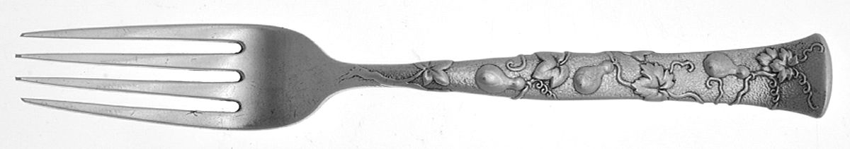 Vine-Multi Motif (Sterling, 1872) Youth Fork by Tiffany & CO SILVER-1
