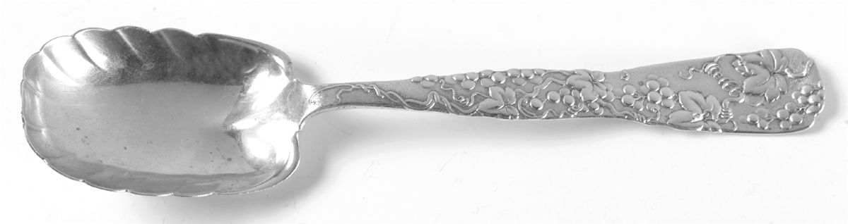 Vine-Multi Motif (Sterling, 1872) Large Preserve Spoon by Tiffany & CO SILVER-1