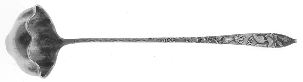 Vine-Multi Motif (Sterling, 1872) Long Flower Blossom Cream Ladle by Tiffany & CO SILVER-1