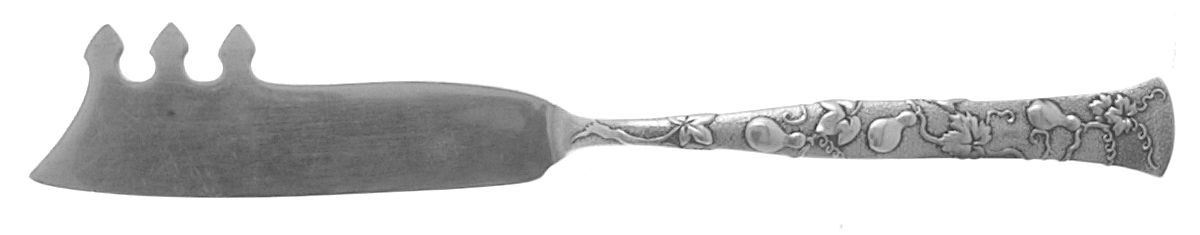 Vine-Multi Motif (Sterling, 1872) Solid Serving Cheese Knife by Tiffany & CO SILVER-1