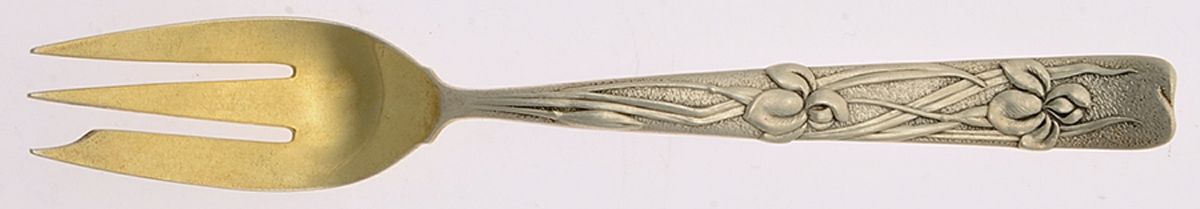 Vine-Multi Motif (Sterling, 1872) Oyster Fork (Variant) by Tiffany & CO SILVER-1