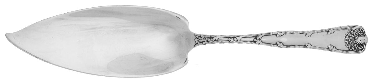 Wave Edge (Sterling, 1884) Small Solid Fish Serving Knife by Tiffany & CO SILVER-1