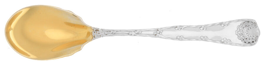Wave Edge (Sterling, 1884) Ice Cream Spoon Individual by Tiffany & CO SILVER-1
