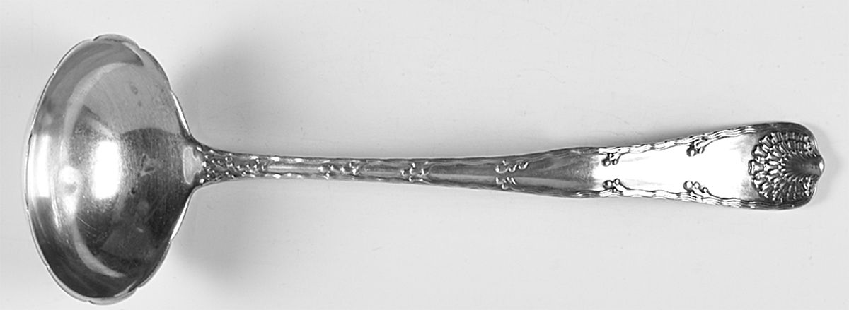 Wave Edge (Sterling, 1884) Solid Soup Ladle by Tiffany & CO SILVER-1