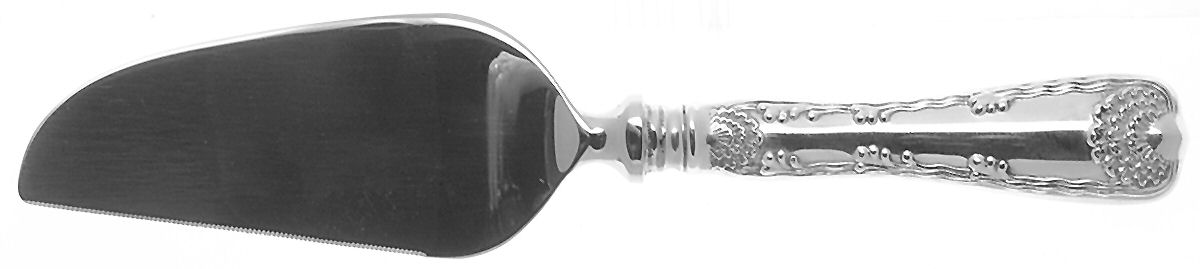 Wave Edge (Sterling, 1884) Cheese Knife with Stainless Blade by Tiffany & CO SILVER-1