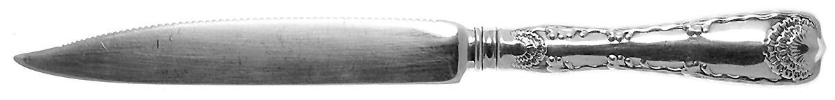 Wave Edge (Sterling, 1884) Orange Knife Hollow Handle Sterling Blade by Tiffany & CO SILVER-1