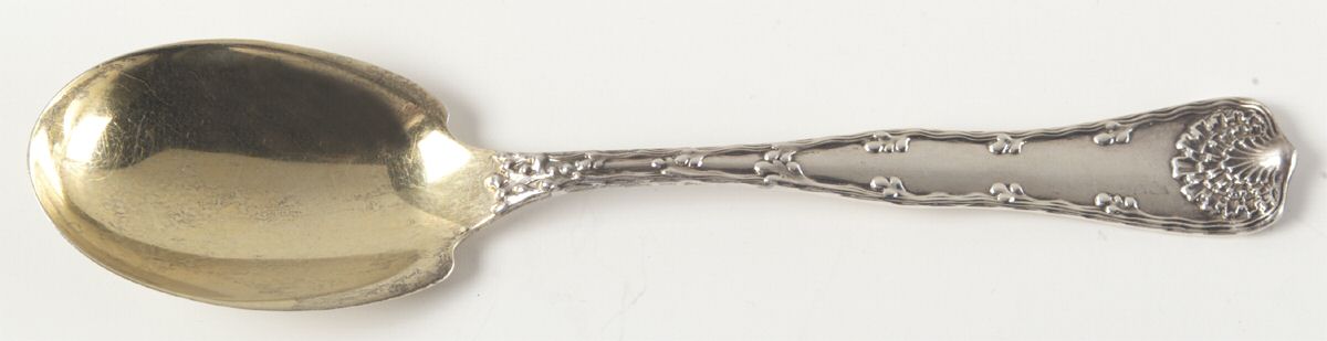 Wave Edge (Sterling, 1884) Preserve Spoon by Tiffany & CO SILVER-1