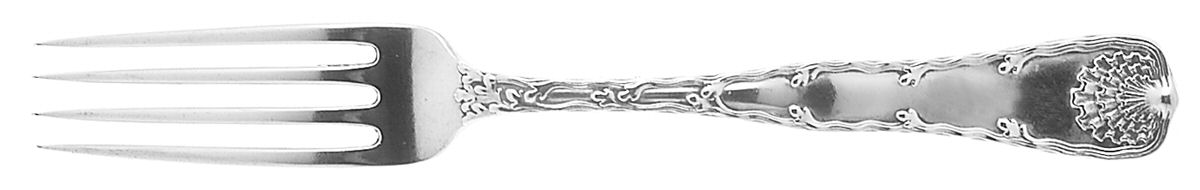 Wave Edge (Sterling, 1884) Fork by Tiffany & CO SILVER-1