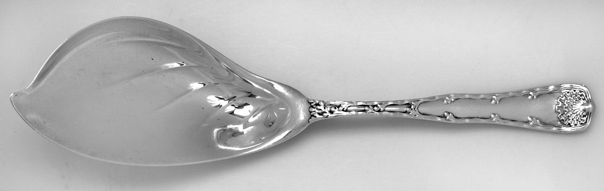 Wave Edge (Sterling, 1884) Large Solid Ice Cream Server by Tiffany & CO SILVER-1