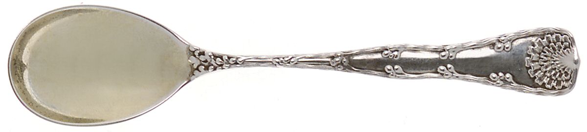 Wave Edge (Sterling, 1884) Egg Spoon by Tiffany & CO SILVER-1
