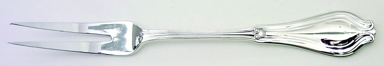 Whittier (Silverplate, 1907) Individual Solid Fruit Fork by Tiffany & CO SILVER-1