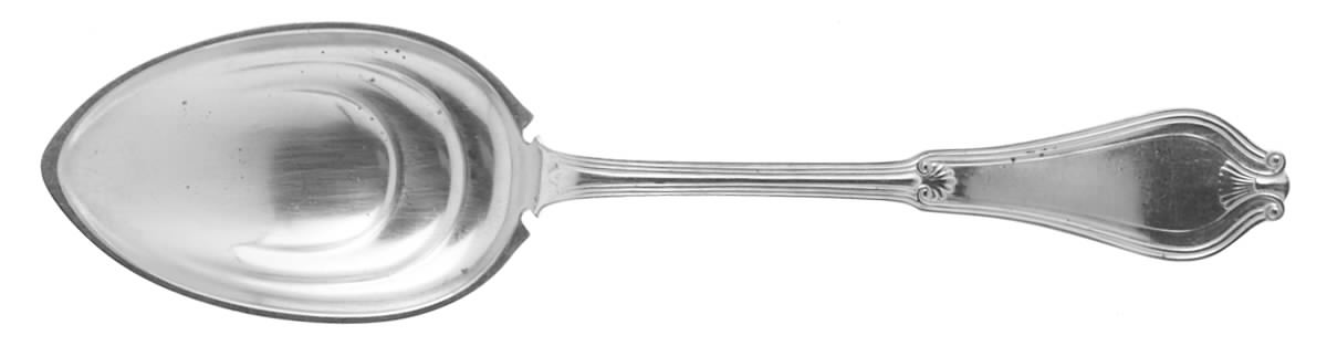Whittier (Silverplate, 1907) Solid Smooth Casserole Spoon by Tiffany & CO SILVER-1