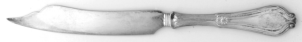Whittier (Silverplate, 1907) Individual Solid Fruit Knife by Tiffany & CO SILVER-1