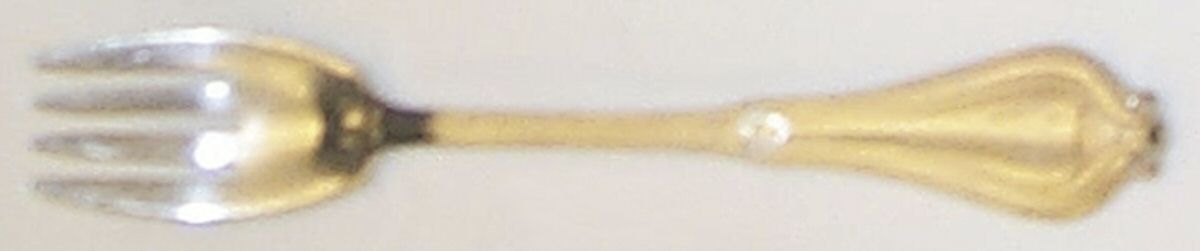 Whittier (Silverplate, 1907) Individual Solid Variant Fish Fork by Tiffany & CO SILVER-1