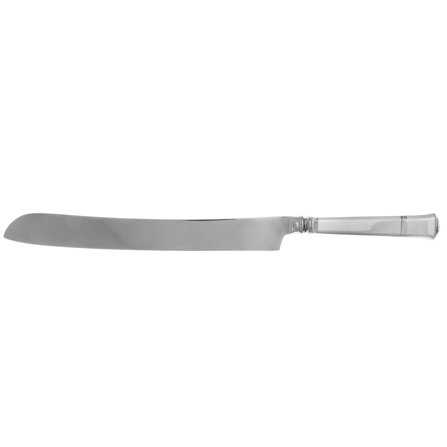 Windham (Sterling, 1923, No Monograms) Wedding Cake Knife with Stainless Blade HC by Tiffany & CO SILVER-1