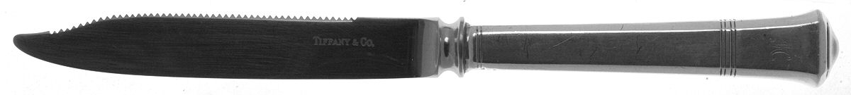 Windham (Sterling, 1923, No Monograms) Orange Knife with Stainless Blade by Tiffany & CO SILVER-1