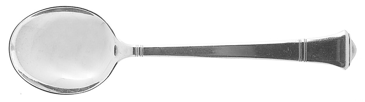 Windham (Sterling, 1923, No Monograms) Round Bowl Soup Spoon (Cream Soup) by Tiffany & CO SILVER-1