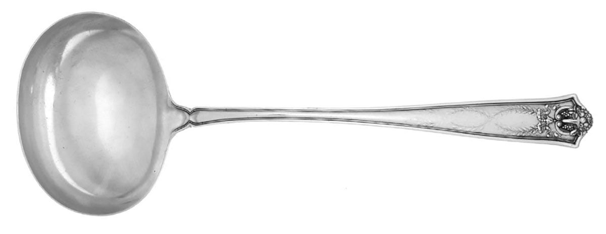 Winthrop (Sterling, 1909) Solid Soup Ladle by Tiffany & CO SILVER-1