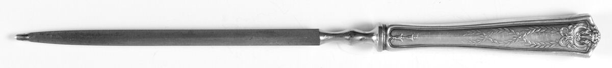 Winthrop (Sterling, 1909) Large Roast Steel Rod Knife Sharpener by Tiffany & CO SILVER-1