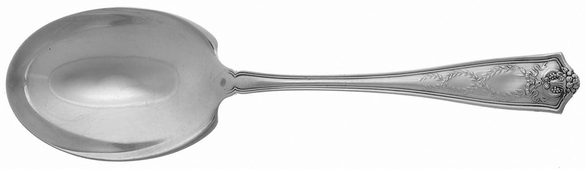 Winthrop (Sterling, 1909) Solid Smooth Berry/Casserole Spoon by Tiffany & CO SILVER-1