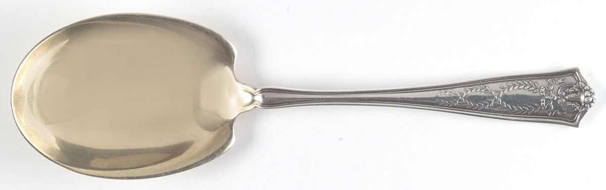 Winthrop (Sterling, 1909) Preserve Spoon by Tiffany & CO SILVER-1