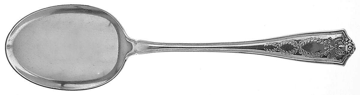 Winthrop (Sterling, 1909) Vegetable Serving Spoon (Solid) by Tiffany & CO SILVER-1