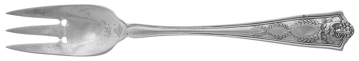 Winthrop (Sterling, 1909) 3-Tine Salad Fork by Tiffany & CO SILVER-1