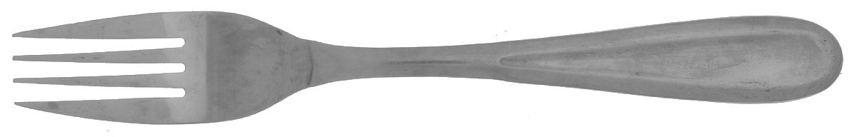 Aaragon (Stainless) Small Solid Cold Meat Serving Fork by Tools of The Trade-1