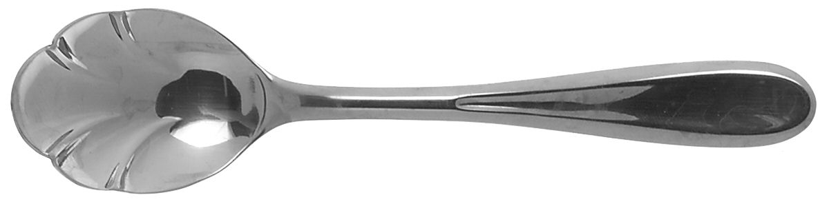 Aaragon (Stainless) Sugar Shell Spoon by Tools of The Trade-1