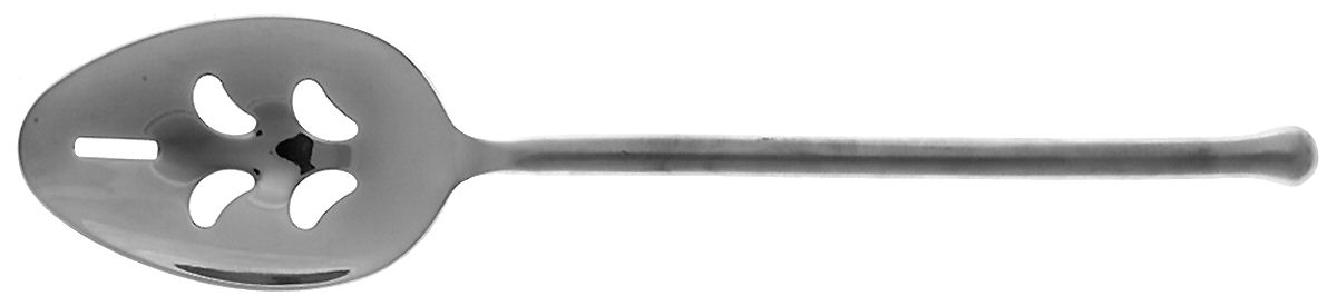 Exotique Platinum (Stainless) Pierced Tablespoon (Serving Spoon) by Trupco-1