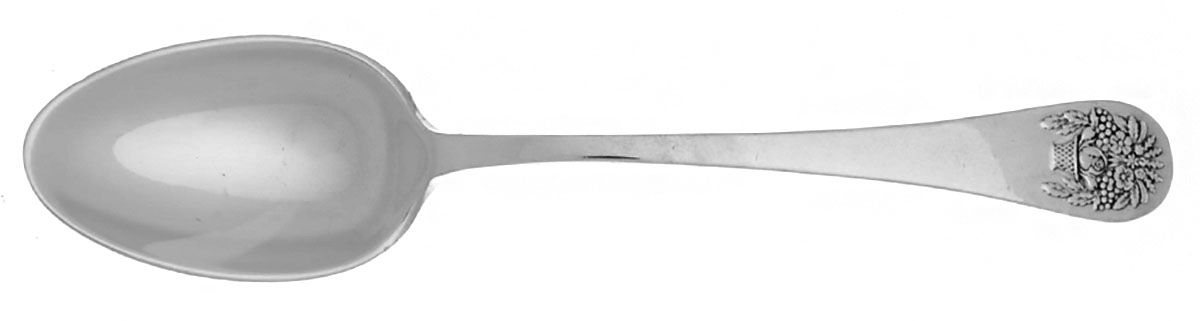 Basket-of-Flowers (Sterling, 1940) Teaspoon by Tuttle-1