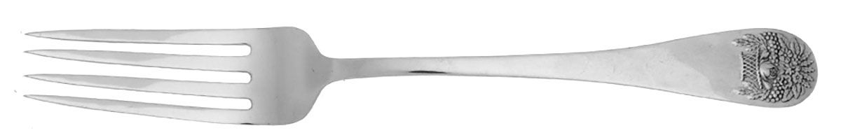 Basket-of-Flowers (Sterling, 1940) Individual Salad Fork by Tuttle-1