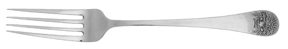 Basket-of-Flowers (Sterling, 1940) Individual Salad Fork by Tuttle-1
