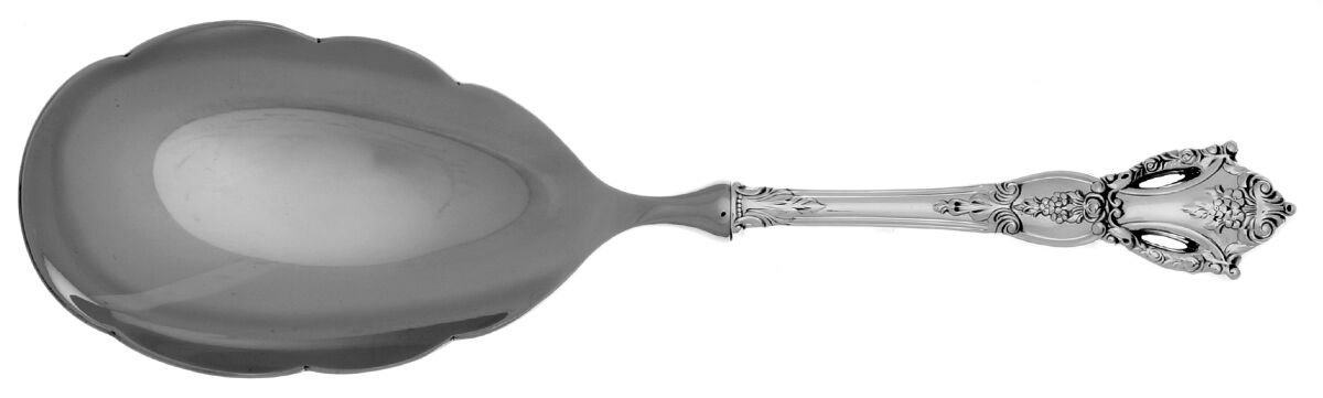 Beauvoir (Sterling, 1967) Rice Spoon-Stainless Bowl by Tuttle-1