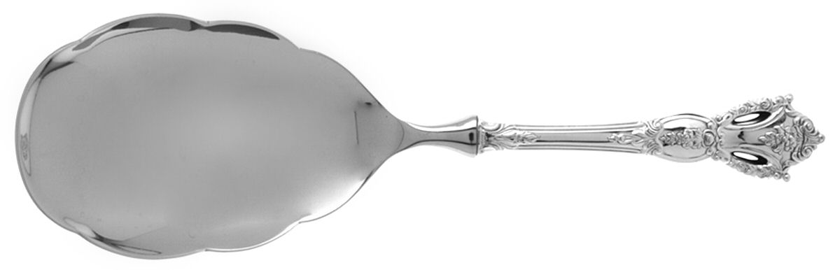 Beauvoir (Sterling, 1967) Rice Spoon-Stainless Bowl by Tuttle-1