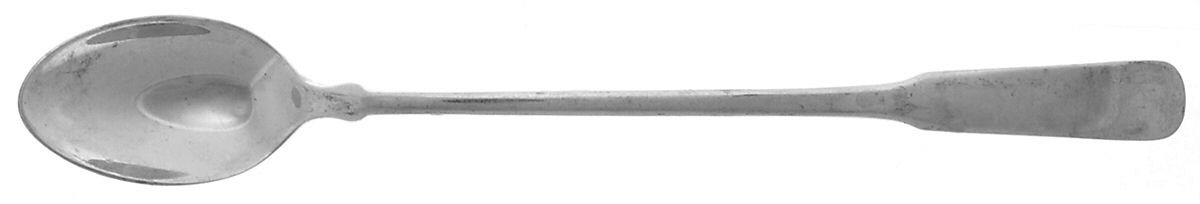 Colonial Fiddle (Sterling, 1925-1974) Iced Tea Spoon by Tuttle-1