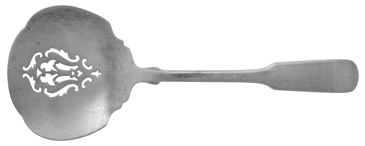 Colonial Fiddle (Sterling, 1925-1974) Tomato Server, Solid Piece by Tuttle-1