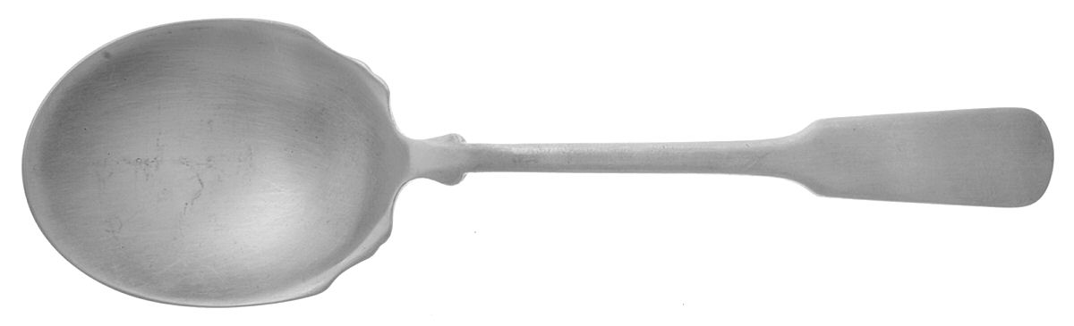 Colonial Fiddle (Sterling, 1925-1974) Solid Salad Serving Spoon by Tuttle-1