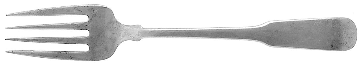 Colonial Fiddle (Sterling, 1925-1974) Individual Salad Fork by Tuttle-1