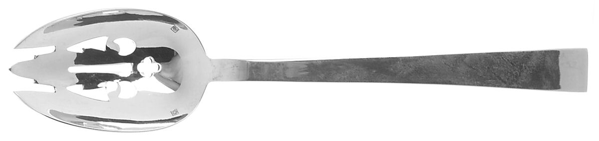 Continental (Sterling) Pierced Tablespoon (Serving Spoon) by Tuttle-1
