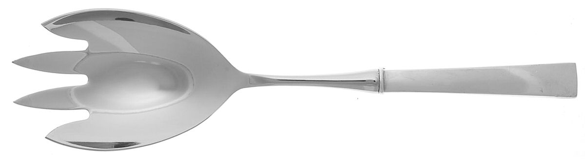 Continental (Sterling) Salad Serving Fork with Stainless Prongs by Tuttle-1