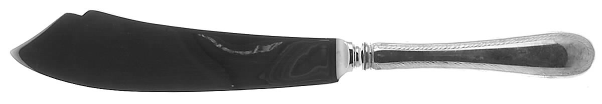 Feather Edge (Sterling, 1938, Large Ice Cream Slicer with Stainless Blade by Tuttle-1