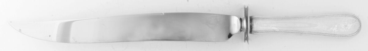 Feather Edge (Sterling, 1938, Large Stainless Blade Roast Carving Knife by Tuttle-1
