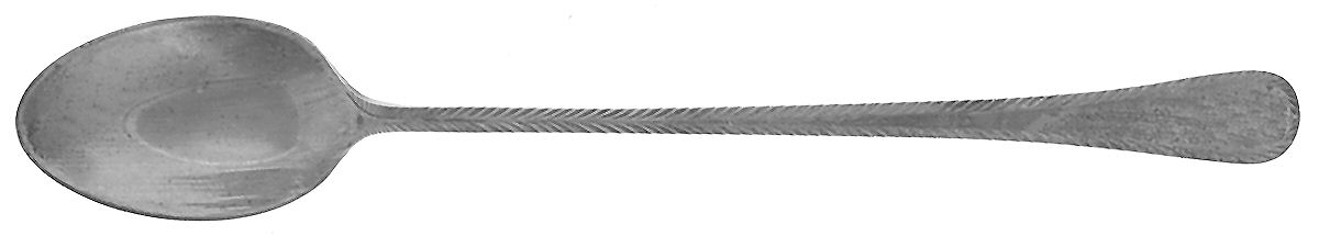 Feather Edge (Sterling, 1938, Iced Tea Spoon by Tuttle-1